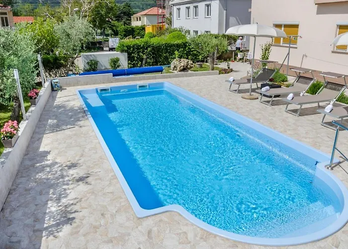 Lägenhet Family-friendly With Swimming Pool Baska, Krk - 19432 Baška